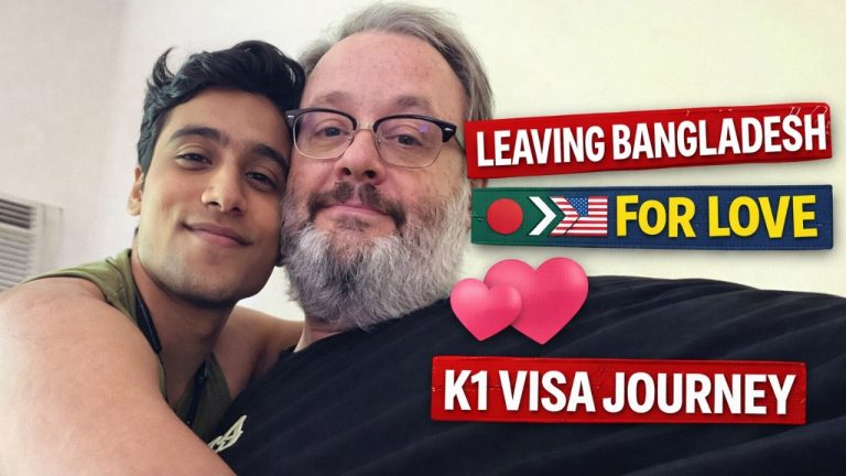 Leaving Bangladesh for Love… My K1 Visa Journey to America 🇧🇩➡️🇺🇸 (Gay Love Story)